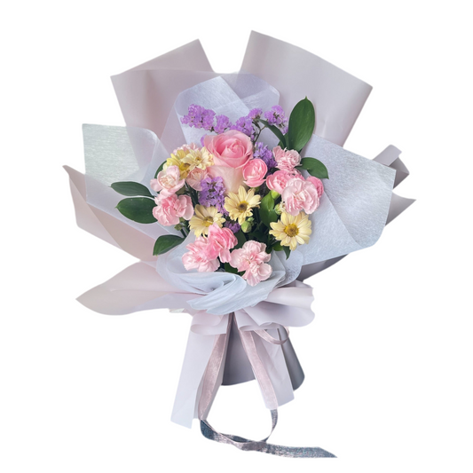 Sweetest Love Series | Mix Pastel Colours Fresh Flowers