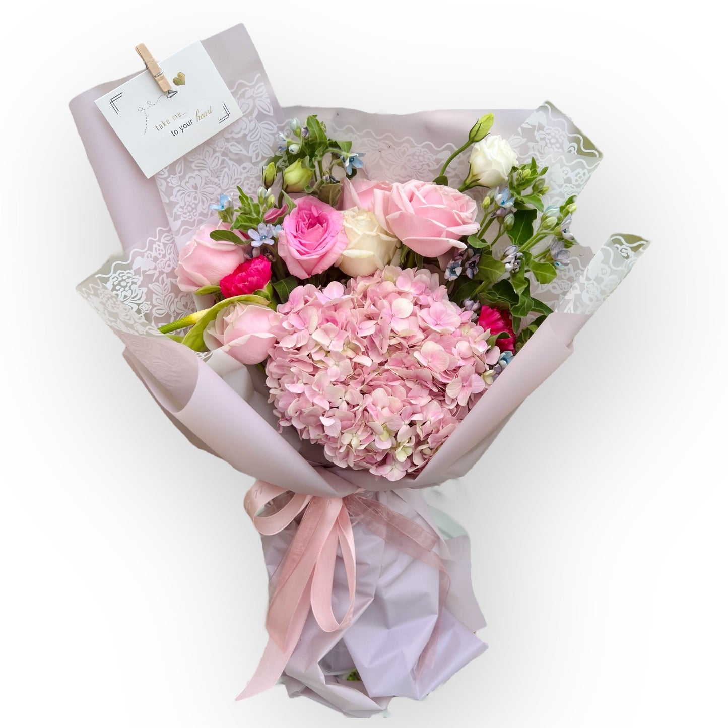 Pink Hydrangea 001