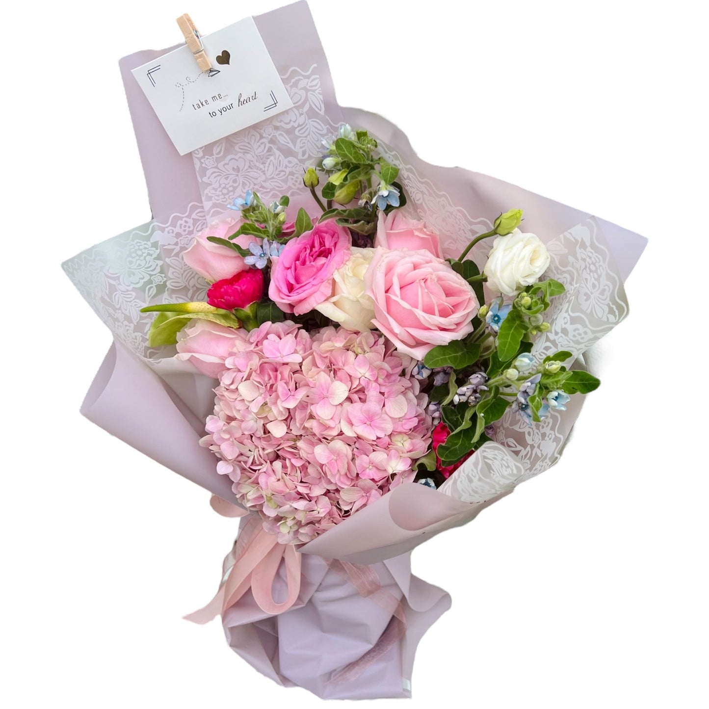 Pink Hydrangea 001