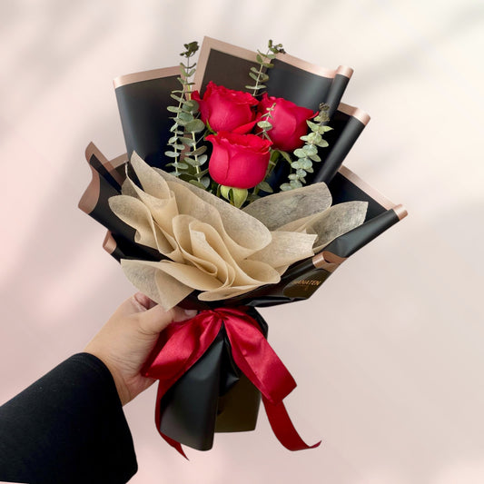 I Love You Triple Roses